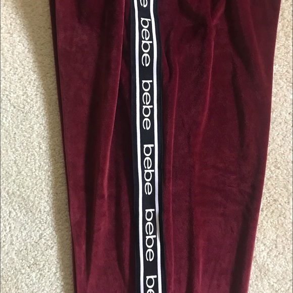 SOLD - Bebe Velour Jogger - NWT - Large - Picture 7 of 16
